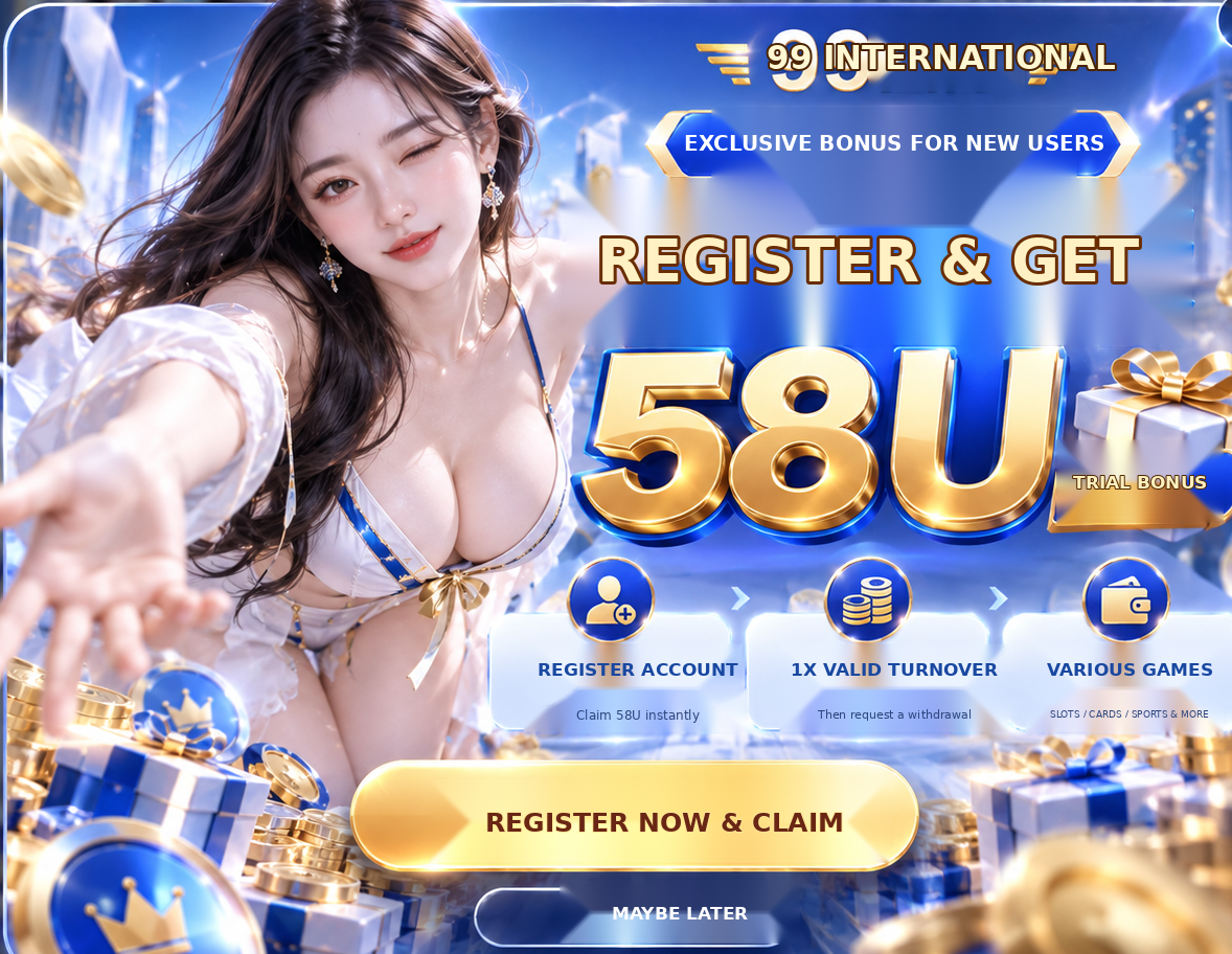 99U New User Exclusive: Register and Get a 58U Bonus